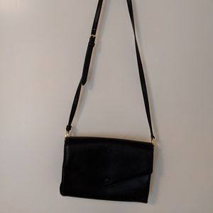 Sandro leather crossbody bag